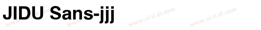JIDU Sans字体转换